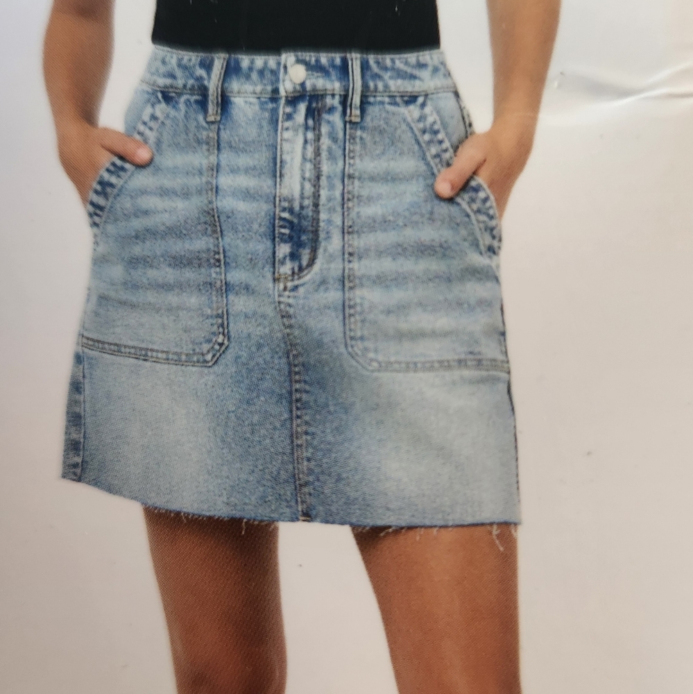 Denim Blue Women's Skirt